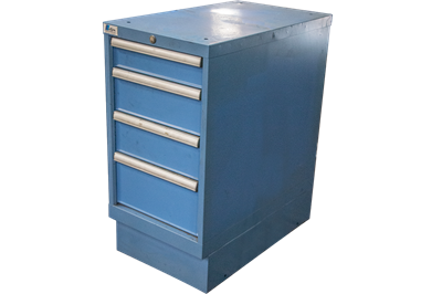 Used 4-Drawer Lista Parts Cabinet