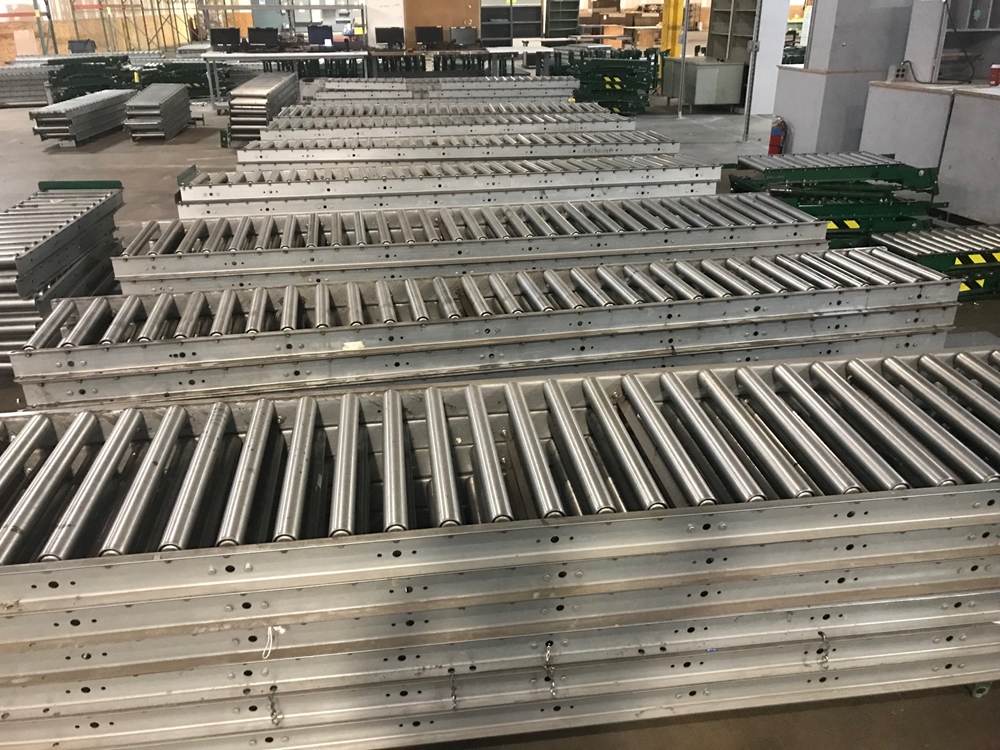 Gravity Conveyor Beds from an Alabama facility