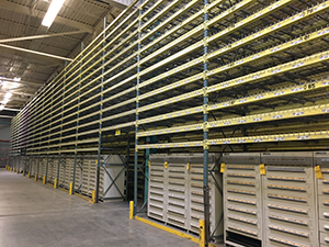 Used Pallet Racking and Used 10 Drawer Stanley Vidmar Tool Cabinets available out of Webster, New York