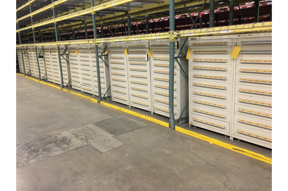 Used 10 Drawer Stanley Vidmar Tool Cabinets in Webster, New York