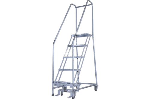 Used 5-Step Rolling Ladders