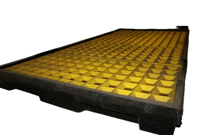 Used Drum Spill Containment Pallet