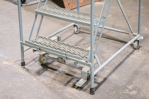 Used 5-Step Rolling Ladders