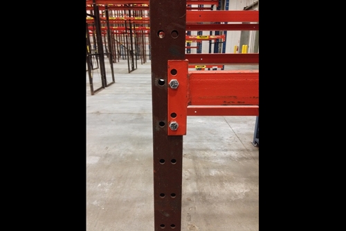 used structural pallet rack beams