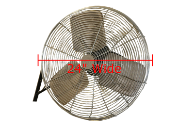 Used Wall Mounted Fans - 24"