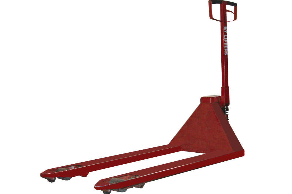 Our used Crown Manual Pallet Jacks can be repainted if neccessary, just ask!