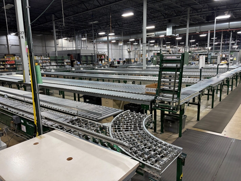 Used Conveyor System Liquidated By American Surplus