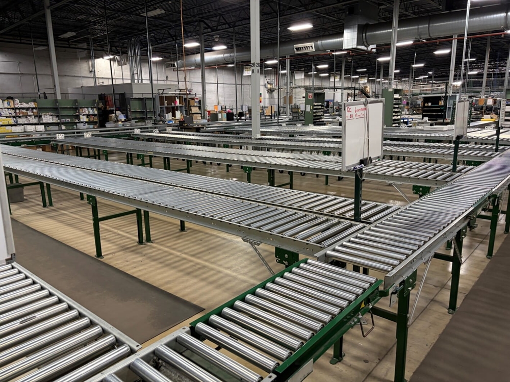 Used Conveyor System Liquidated By American Surplus