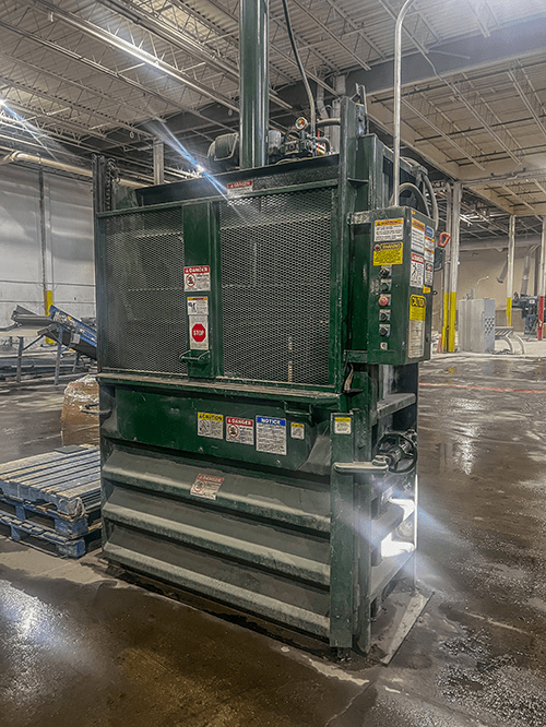 Used Marathon Vertical Baler Liquidated By American Surplus
