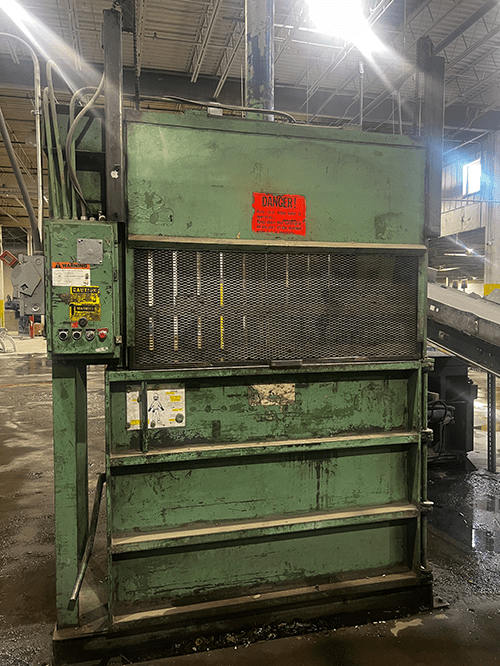 Used Vertical Baler Liquidated By American Surplus