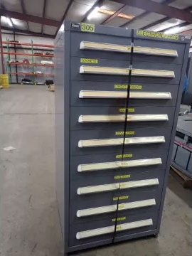 Used Vidmar Cabinet Liquidated From a Facility in Chesnee, South Carolina by American Surplus
