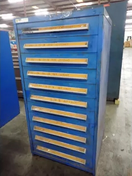 Used Vidmar Cabinet Liquidated From a Facility in Chesnee, South Carolina by American Surplus