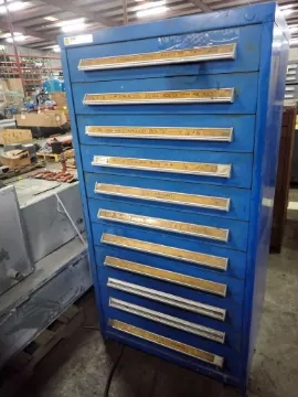Used Vidmar Cabinet Liquidated From a Facility in Chesnee, South Carolina by American Surplus