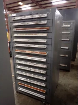 Used Vidmar Cabinet Liquidated From a Facility in Chesnee, South Carolina by American Surplus