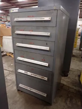 Used Vidmar Cabinet Liquidated From a Facility in Chesnee, South Carolina by American Surplus