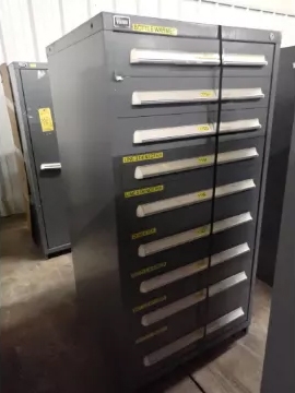 Used Vidmar Cabinet Liquidated From a Facility in Chesnee, South Carolina by American Surplus