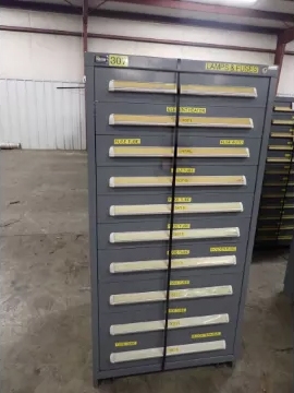 Used Vidmar Cabinet Liquidated From a Facility in Chesnee, South Carolina by American Surplus
