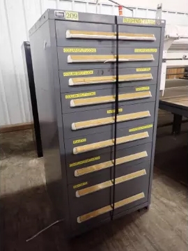 Used Vidmar Cabinet Liquidated From a Facility in Chesnee, South Carolina by American Surplus