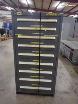 Used Vidmar Cabinet Liquidated From a Facility in Chesnee, South Carolina by American Surplus