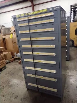 Used Vidmar Cabinet Liquidated From a Facility in Chesnee, South Carolina by American Surplus