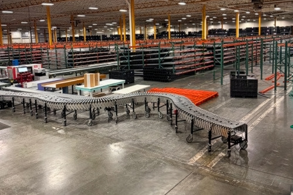 Powered BestFlex Flexible Conveyor Liquidated From A Facility In Blythewood, South Carolina by American Surplus