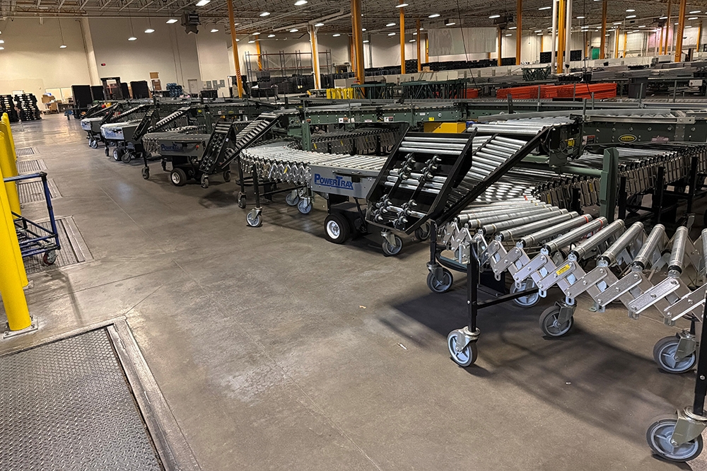 Powered BestFlex Flexible Conveyor Liquidated From A Facility In Blythewood, South Carolina by American Surplus