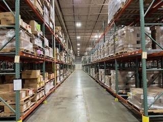 Images of used warehouse equipment liquidated from a warehouse in Mount Laurel, New Jersey