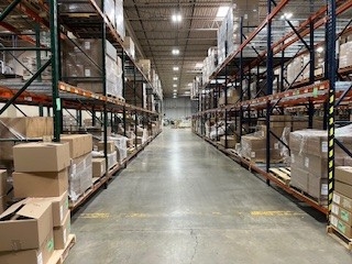 Images of used warehouse equipment liquidated from a warehouse in Mount Laurel, New Jersey