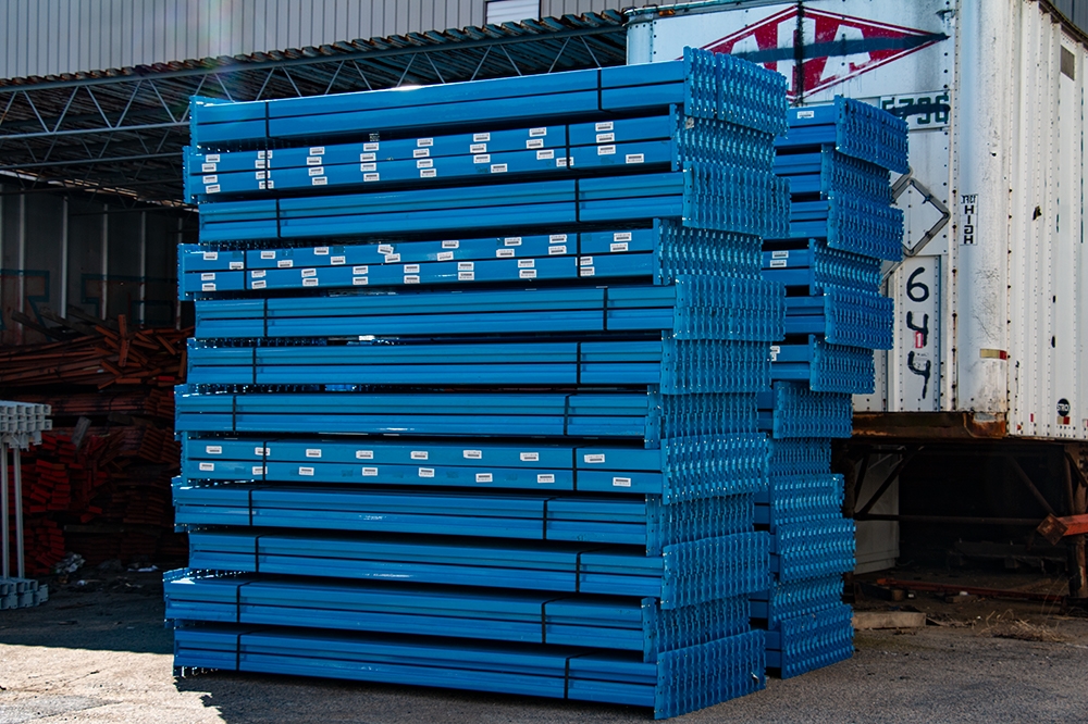 Used Keystone Pallet Rack Beams