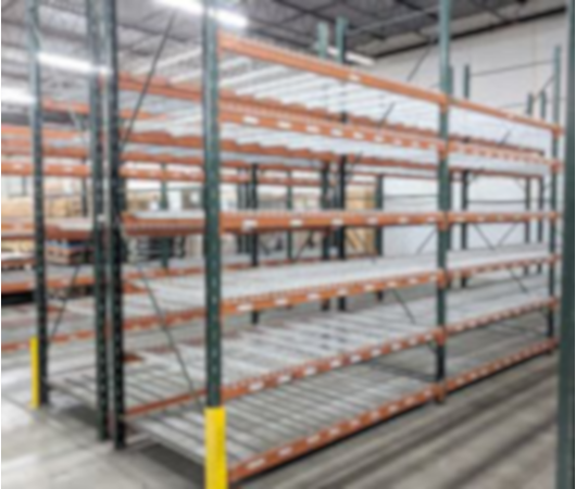 Ridg-U-Rak Pallet Racking Being Liquidated from a Facility in Dayton, Ohio by American Surplus