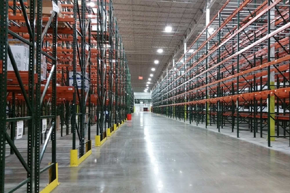 Pre-Owned Pallet Racking Installed By American Surplus at A Significant Discount Compared to Manufacturer MSRP