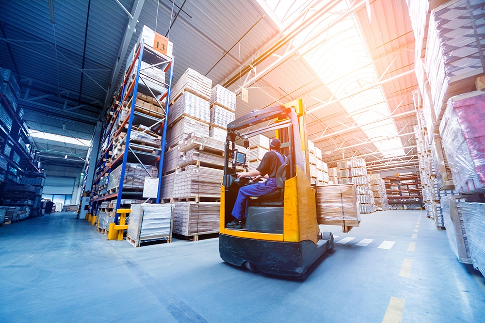 forklift pallet rack