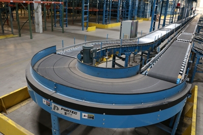 Used Power Belt Conveyor Curve