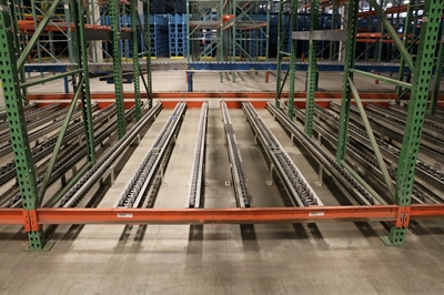 Used Pallet Flow Rack