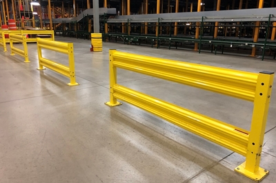 Used Warehouse Guard Rail