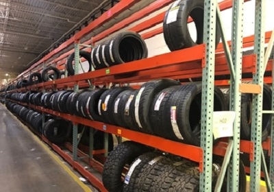 Used Tire Rack