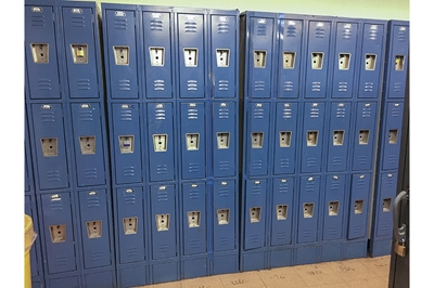 Used Triple Door Lockers