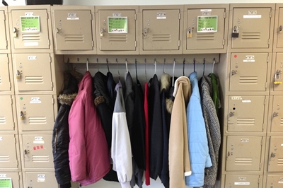 Used 16-Person Box Locker