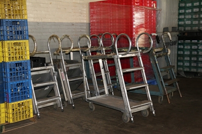Used Ladder Carts