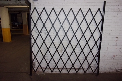 Used Folding Security Gates - Left Hinged