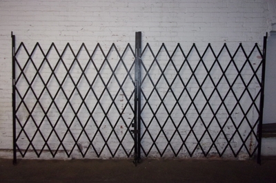 Used Folding Security Gates - Left & Right