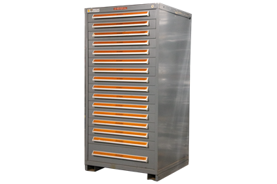 Used 16-Drawer Stanley Vidmar Cabinets