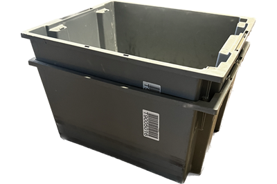 Used Akro-Mils Stackable Bins
