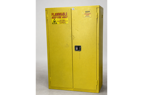  Used Global Industrial 45 Gallon Flammable Safety Cabinet for Sale