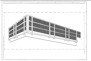 mezzanine handrail