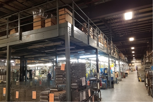 Used Roll Formed Mezzanine