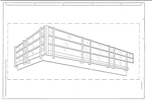 mezzanine handrail