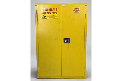  Used Global Industrial 45 Gallon Flammable Safety Cabinet for Sale