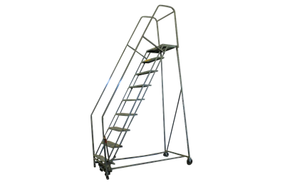 Used 9-Step Rolling Ladders