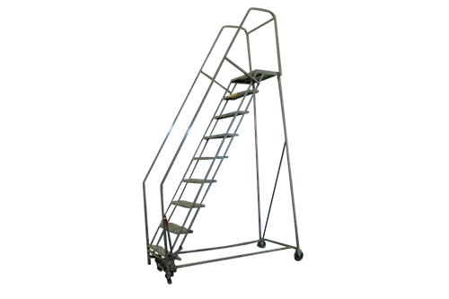 Used 9 Step Rolling Ladders